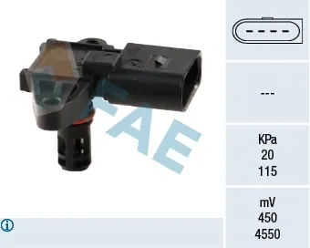 Sensor de presión del colector de admisión 15034 FAE