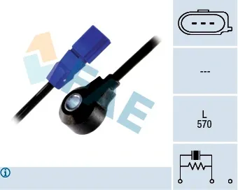 Sensor de detonacion 60129 FAE