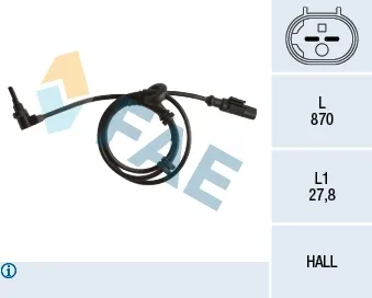 Sensor ABS 78248 FAE