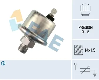 Sensor de presión de aceite FAE 14570