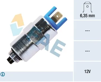 Válvula de corte de combustible de la bomba de inyección 73018 FAE