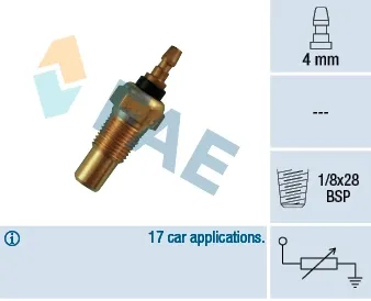 Sensor de temperatura 32310 FAE