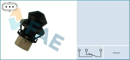 Sensor, interruptor, contacto de puerta  67340 FAE