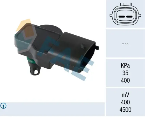 Sensor de presión de sobrealimentación 15192 FAE