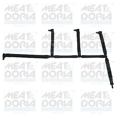 Tubería de retorno de combustible de los inyectores 9800 Meat&Doria