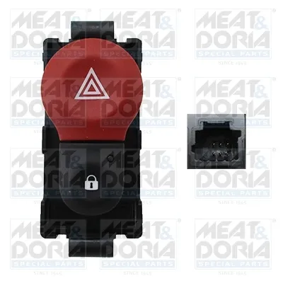 Boton De Alarma para Renault Kangoo II KW0, KW1