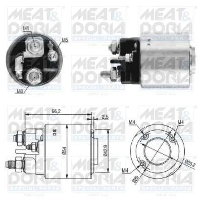 Solenoide de arranque 46131 Meat&Doria