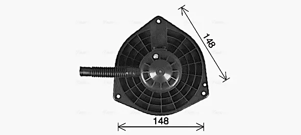 Ventilador habitáculo PE8428 AVA