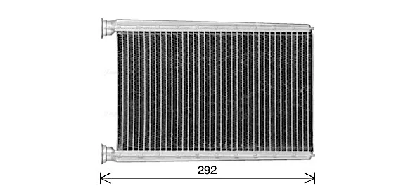 Radiador calefacción ME6347 AVA