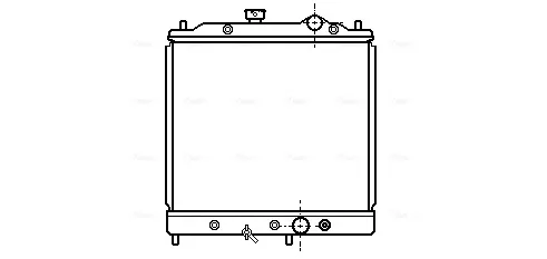 Radiador MT2068 AVA