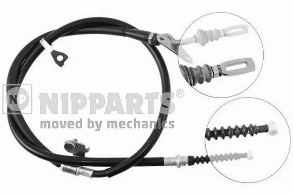 Cable de freno de mano trasero derecho Mazda 323 F IV