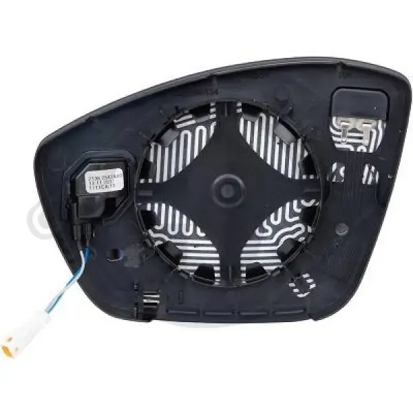 Cristal de espejo retrovisor derecho 9839237680 Peugeot/Citroen