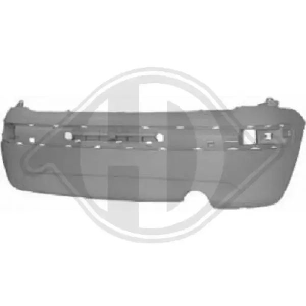 Parachoques trasero 4005055 Diederichs