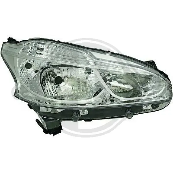 Faro derecho 9802221780 Peugeot/Citroen