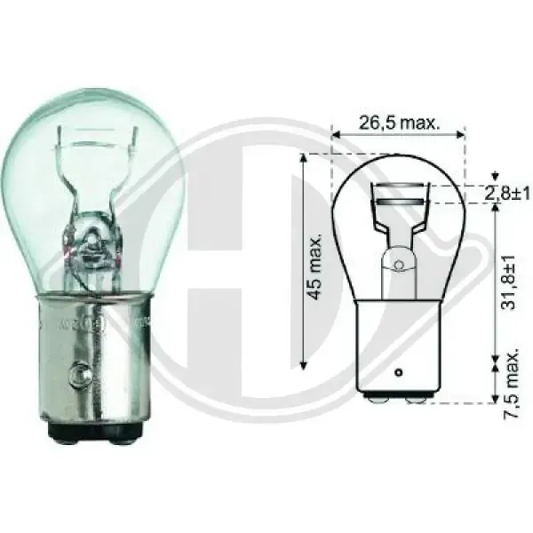 Bombilla LID10051 Diederichs