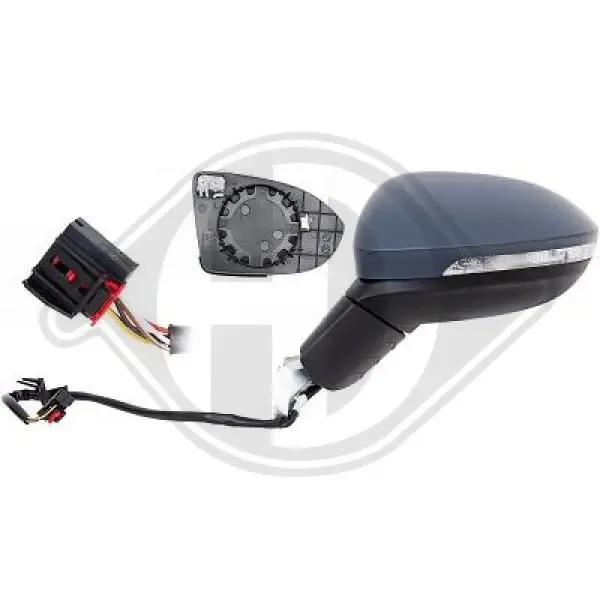 Espejo de retrovisor izquierdo 2218225 Diederichs