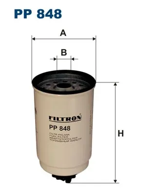 Filtro de combustible PP848 Filtron