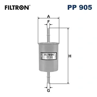 Filtro de combustible PP905 Filtron
