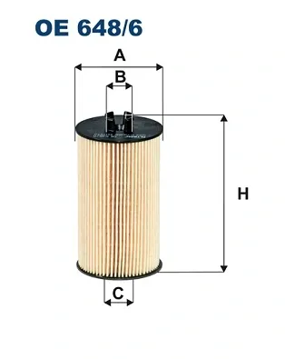 Filtro de aceite OE6486 Filtron