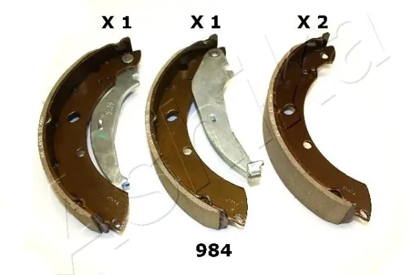 Zapatas de frenos de tambor traseras ASHIKA 5509984