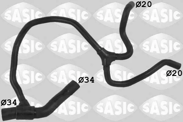 Manguera inferior del radiador 3406350 Sasic