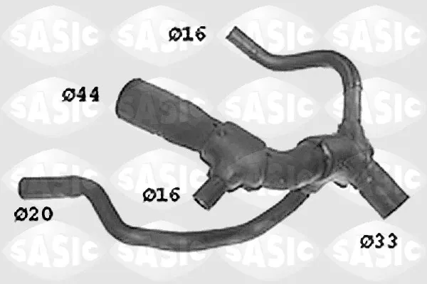 Manguera inferior del radiador SWH6653 Sasic