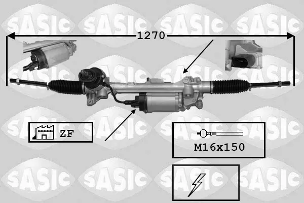 Cremallera de dirección Volkswagen Golf IV