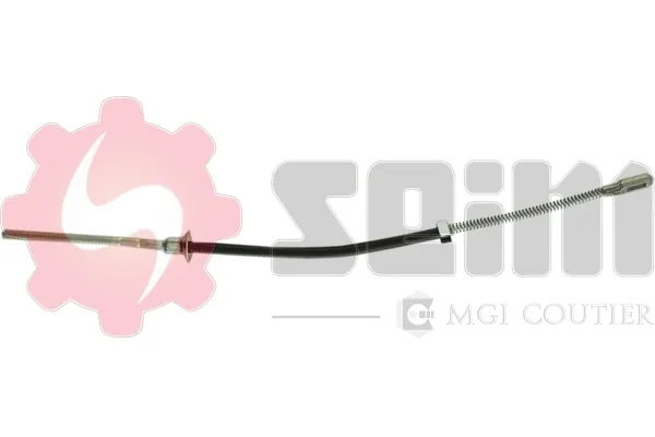 Cable de freno de mano trasero derecho/izquierdo Citroen 2 CV 