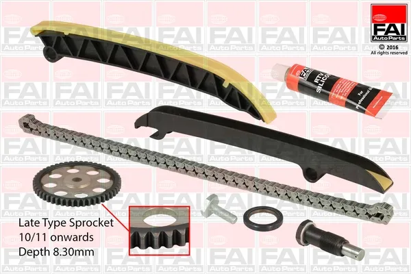 Kit de cadena de distribución TCK208L FAI