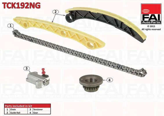 Kit de cadena de distribución TCK192NG FAI