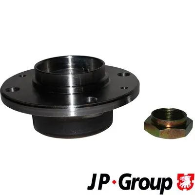 Cubo de rueda trasero derecho 4151400400 JP Group