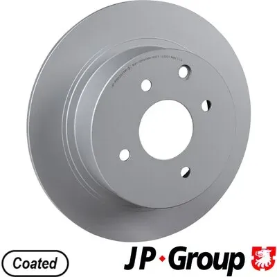 Disco de freno trasero 4063201300 JP Group