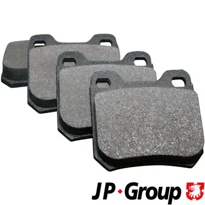 Pastillas de freno traseras 1263700410 JP Group