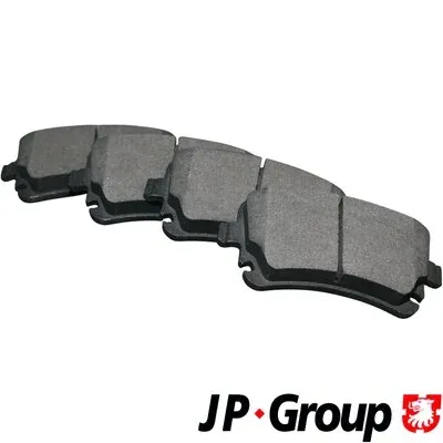 Pastillas de freno traseras 1163706510 JP Group