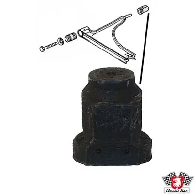 Silentblock del brazo de suspensión 1140200400 JP Group