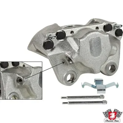 Pinza de freno delantera derecha 1161900180 JP Group
