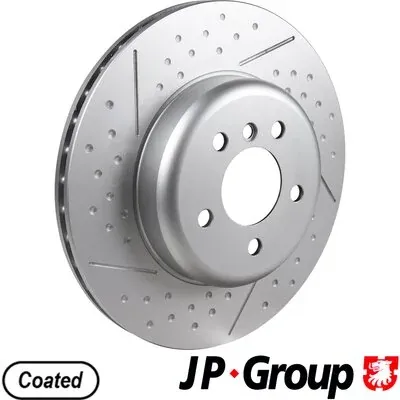 Disco de freno trasero JP GROUP 1463205700