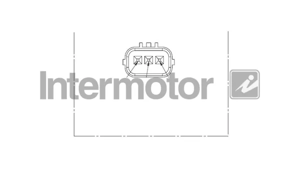 Sensor de cigüeñal 19002 Intermotor