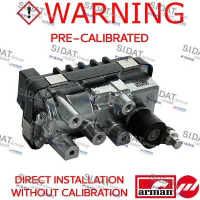 Actuador del turbo 481051AS Sidat