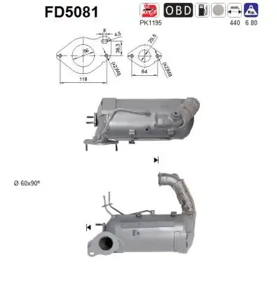 Catalizador FD5081 AS/Auto Storm
