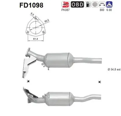 Filtro de partículas Audi A6 Allroad C6