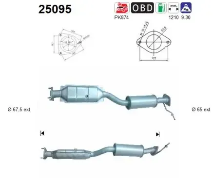 Catalizador Mazda RX-8 SE