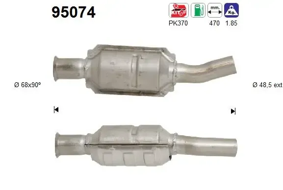 Catalizador 95074 AS/Auto Storm