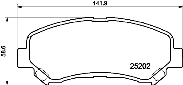 Pastillas de freno Nissan Qashqai I