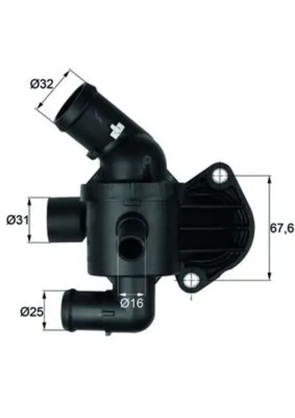 TI1587 Mahle Original caja del termostato