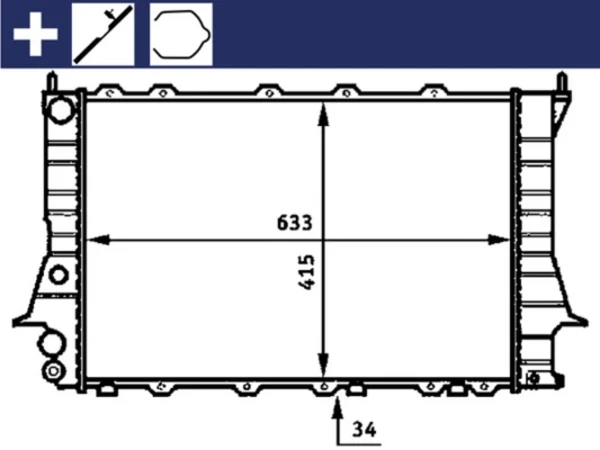 CR358000S Mahle Original