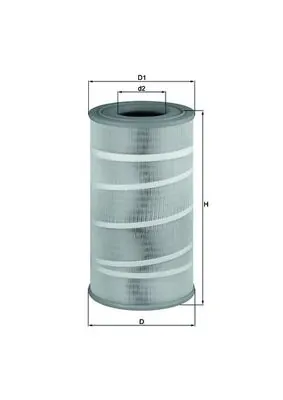 Filtro de aire LX72107 Mahle Original
