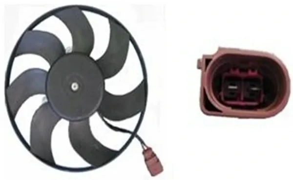 Ventilador de refrigeración completo derecho (motor y hélice) CFF169000S Mahle Original