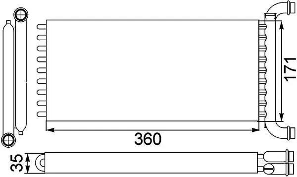 AH166000P Mahle Original