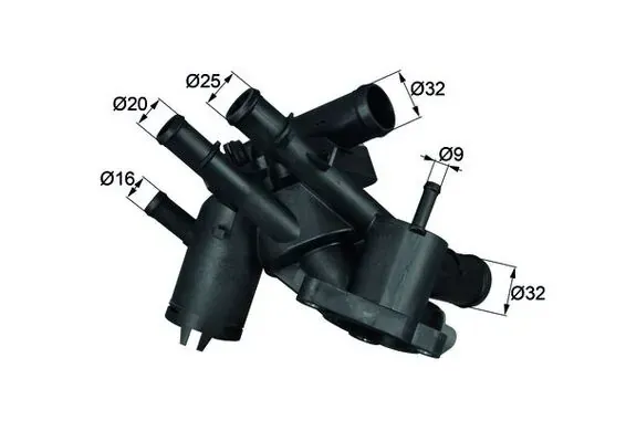 Caja de termostato TM4109 Mahle Original